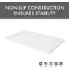 image:imageDexas NSF Polysafe Cutting Board with Handle 95 x 15 Inches Reversible NonSlip Kitchen Cutting Board WhiteFlat