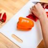 image:imageDexas NSF Polysafe Cutting Board with Handle 95 x 15 Inches Reversible NonSlip Kitchen Cutting Board WhiteFlat