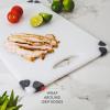 image:imageDexas NonSlip Cutting Board 18x 12 with Wraparound Grips NSF CertifiedWhite