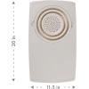 image:imageDexas Over the Sink PolyFiber Flax Cutting Board with Collapsible Colander Strainer 115 x 20 CreamCream
