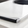 image:imageDexas Over the Sink PolyFiber Flax Cutting Board with Collapsible Colander Strainer 115 x 20 CreamNaturalGray
