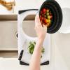 image:imageDexas Over the Sink PolyFiber Flax Cutting Board with Collapsible Colander Strainer 115 x 20 CreamNaturalGray
