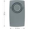 image:imageDexas Over the Sink PolyFiber Flax Cutting Board with Collapsible Colander Strainer 115 x 20 CreamSmoke Blue