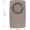 image:imageDexas Over the Sink PolyFiber Flax Cutting Board with Collapsible Colander Strainer 115 x 20 CreamTaupe
