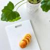image:imageDexas PolyCoconut EVOLV Poly Cutting Board with Natural Coconut Shells 11 x 145in White 451PC32