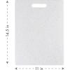 image:imageDexas PolyCoconut EVOLV Poly Cutting Board with Natural Coconut Shells 11 x 145in White 451PC32