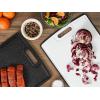 image:imageDexas PolyDuO Reversible Cutting Board 85 x 11 Inches White and Midnight Granite85 x 11 Inch