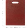 image:imageDexas PolyFiber Flax Cutting amp Serving Board 95 x 15in Azalea85 x 11 inch