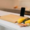 image:imageDexas PrepTech Home Chef Bamboo Cutting Board with Integrated Tablet Holder Groove 12x16 Inches