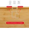 image:imageDexas PrepTech Home Chef Bamboo Cutting Board with Integrated Tablet Holder Groove 12x16 Inches
