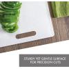 image:imageDexas Superboard Cutting Board with Handle 11 x 145 inch Heavy Granite Kitchen Prep Board Dishwasher Safe NonPorous Poly Surface Made in USABlue Granite