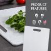 image:imageDexas Superboard Cutting Board with Handle 11 x 145 inch Heavy Granite Kitchen Prep Board Dishwasher Safe NonPorous Poly Surface Made in USABlue Granite