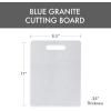 image:imageDexas Superboard Cutting Board with Handle 11 x 145 inch Heavy Granite Kitchen Prep Board Dishwasher Safe NonPorous Poly Surface Made in USABlue Granite