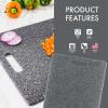 image:imageDexas Superboard Cutting Board with Handle 11 x 145 inch Heavy Granite Kitchen Prep Board Dishwasher Safe NonPorous Poly Surface Made in USAHeavy Granite
