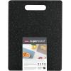 image:imageDexas Superboard Cutting Board with Handle 11 x 145 inch Heavy Granite Kitchen Prep Board Dishwasher Safe NonPorous Poly Surface Made in USAMidnight Granite
