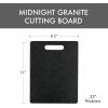 image:imageDexas Superboard Cutting Board with Handle 11 x 145 inch Heavy Granite Kitchen Prep Board Dishwasher Safe NonPorous Poly Surface Made in USAMidnight Granite