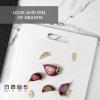 image:imageDexas Superboard Cutting Board with Handle 11 x 145 inch Heavy Granite Kitchen Prep Board Dishwasher Safe NonPorous Poly Surface Made in USAOatmeal Granite