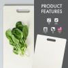 image:imageDexas Superboard Cutting Board with Handle 11 x 145 inch Heavy Granite Kitchen Prep Board Dishwasher Safe NonPorous Poly Surface Made in USAOatmeal Granite