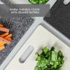 image:imageDexas Superboard Cutting Board with Handle 11 x 145 inch Heavy Granite Kitchen Prep Board Dishwasher Safe NonPorous Poly Surface Made in USAOatmeal Granite