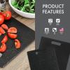 image:imageDexas Superboard Reversible Pastry Board 14 x 17 Inches Midnight Granite Color  Dishwasher Safe Plastic Ideal for Baking and Food PrepMidnight Granite Color