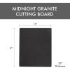 image:imageDexas Superboard Reversible Pastry Board 14 x 17 Inches Midnight Granite Color  Dishwasher Safe Plastic Ideal for Baking and Food PrepMidnight Granite Color