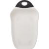 White with Black Handle