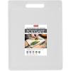 image:imageDexas NSF Polysafe Cutting Board with Handle 95 x 15 Inches Reversible NonSlip Kitchen Cutting Board WhiteConcave