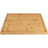 image:imageDexas PrepTech Home Chef Bamboo Cutting Board with Integrated Tablet Holder Groove 12x16 Inches