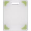 image:imageDexas Superboard Cutting Board with Handle and NonSlip Feet 11 by 145 inches Light Granite Color with Black NonSlip CornersWhite with NonSlip Green Corners