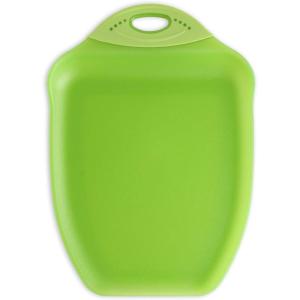 image:imageDexas Chop amp Serve Cutting Board 125 by 20 inches White with Black Handles 3293225Solid Green