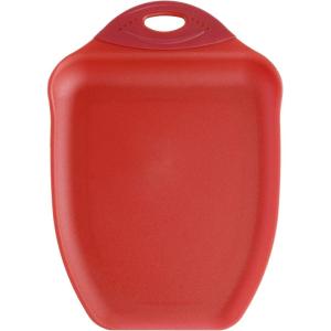 image:imageDexas Chop amp Serve Cutting Board 125 by 20 inches White with Black Handles 3293225Solid Red