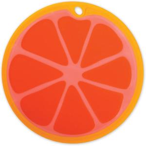 image:imageDexas Citrus Slice Cutting BoardServing Board 9 inches OrangeGrapefruit
