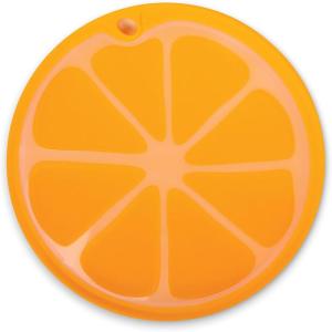image:imageDexas Citrus Slice Cutting BoardServing Board 9 inches OrangeOrange