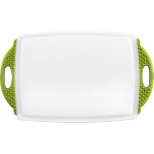 image:imageDexas Heavy Granite Cutting Board with Nib Handles  10 x 15 Inches  Heavy Granite PolyGreen