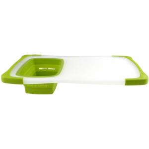 image:imageDexas OvertheSink Strainer GrippboardWhiteGreen