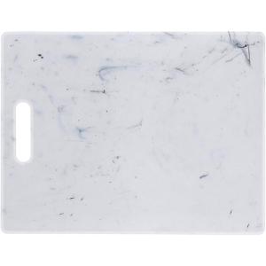 image:imageDexas Superboard Cutting Board with Handle 11 x 145 inch Heavy Granite Kitchen Prep Board Dishwasher Safe NonPorous Poly Surface Made in USAWhite PolyMarble Color