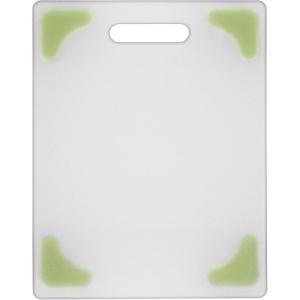 image:imageDexas Superboard Cutting Board with Handle and NonSlip Feet 11 by 145 inches Light Granite Color with Black NonSlip CornersWhite with NonSlip Green Corners