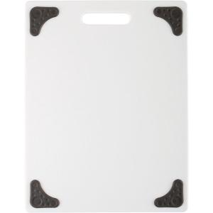 image:imageDexas Superboard Cutting Board with Handle and NonSlip Feet 11 by 145 inches Light Granite Color with Black NonSlip CornersWhite with NonSlip Grey Corners