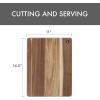 image:imageDexas Premium Acacia Wood Paddle Board with Copper Grommet  15 x 9 x 075  Charcuterie Cheese amp Serving BoardServing