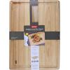 image:imageDexas Rubberwood Pour Spout Cutting Board  18 x 13 x 1  Juice Groove EasyPour Corner HeavyDuty Wood Board for Carving amp Chopping21L x 15W