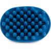 image:imageDexas BrushBuster Silicone Gentle Dog Grooming and Massage BrushPro Blue