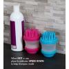 image:imageDexas ScrubBuster Silicone Dog Washing Brush with Builtin Shampoo Reservoir Pro BlueBlue