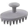 image:imageDexas BrushBuster Silicone Gentle Dog Grooming and Massage BrushLight Gray