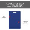 image:imageDexas NSF Certified Polysafe Cutting Board with Handle and Juice Well 12 x 18 inches Reversible Kitchen Cutting Board BlueBlue