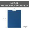 image:imageDexas NSF Certified Polysafe Cutting Board with Handle and Juice Well 12 x 18 inches Reversible Kitchen Cutting Board BlueBlue