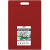 image:imageDexas NSF Certified Polysafe Cutting Board with Handle and Juice Well 12 x 18 inches Reversible Kitchen Cutting Board BlueRed