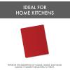 image:imageDexas NSF Certified Polysafe Cutting Board with Handle and Juice Well 12 x 18 inches Reversible Kitchen Cutting Board BlueRed