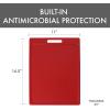 image:imageDexas NSF Certified Polysafe Cutting Board with Handle and Juice Well 12 x 18 inches Reversible Kitchen Cutting Board BlueRed