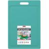image:imageDexas NSF Certified Polysafe Cutting Board with Handle and Juice Well 12 x 18 inches Reversible Kitchen Cutting Board BlueTeal Green