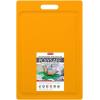 image:imageDexas NSF Certified Polysafe Cutting Board with Handle and Juice Well 12 x 18 inches Reversible Kitchen Cutting Board BlueYellow